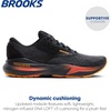 image:imageBrooks Mens Adrenaline GTS 24 Supportive Running Shoe  Road Running ShoesBlackEbonyBurnt Sienna