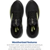 image:imageBrooks Mens Adrenaline GTS 24 Supportive Running Shoe  Road Running ShoesBlackEbonyNew Yellow