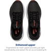 image:imageBrooks Mens Adrenaline GTS 24 Supportive Running Shoe  Road Running ShoesBlackGreyRed