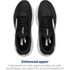 image:imageBrooks Mens Adrenaline GTS 24 Supportive Running Shoe  Road Running ShoesBlackWhite