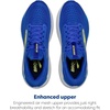 image:imageBrooks Mens Adrenaline GTS 24 Supportive Running Shoe  Road Running ShoesCobaltNeo YellowPeacoat