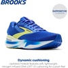 image:imageBrooks Mens Adrenaline GTS 24 Supportive Running Shoe  Road Running ShoesCobaltNeo YellowPeacoat