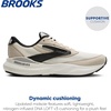 image:imageBrooks Mens Adrenaline GTS 24 Supportive Running Shoe  Road Running ShoesCoconutSilverliningBlack