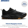 image:imageBrooks Mens Cascadia 20 Trail Running ShoeBlackEbonyGum