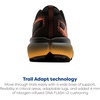 image:imageBrooks Mens Cascadia 20 Trail Running ShoeBlackTigerlilyOrange