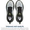 image:imageBrooks Mens Cascadia 20 Trail Running ShoeGreyBlackNightlife