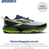 image:imageBrooks Mens Cascadia 20 Trail Running ShoeGreyBlackNightlife