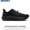 image:imageBrooks Mens Ghost 18 GTX Running ShoeBlackBlackEbony