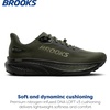 image:imageBrooks Mens Ghost 18 GTX Running ShoeForestBlackMetallic