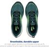 image:imageBrooks Mens Ghost Trail Running ShoeAtlantic DeepBlackGreen