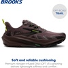 image:imageBrooks Mens Ghost Trail Running ShoeBrownBlackNightlife