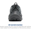 image:imageBrooks Mens Ghost Trail Running ShoeGrayGrayBlackened Pearl