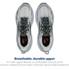 image:imageBrooks Mens Ghost Trail Running ShoeWhiteGreyGreen