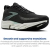 image:imageBrooks Mens Glycerin Flex Running ShoePhantomMetallicCoconut