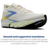 image:imageBrooks Mens Glycerin Flex Running ShoeWhiteCyber YellowNightlife
