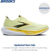 image:imageBrooks Mens Hyperion 3 Neutral Running Shoe  Road Running ShoesLuminaryBlackYellow