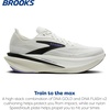 image:imageBrooks Mens Hyperion Max 4 Running ShoeGreyBlackPurple Hebe