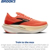 image:imageBrooks Mens Hyperion Max 4 Running ShoeTigerlilyWood AshBlack