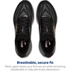 image:imageBrooks Mens Launch 11 Neutral Running Shoe  Road Running ShoesBlackGreyGold