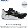 image:imageBrooks Mens Launch 11 Neutral Running Shoe  Road Running ShoesBlackWhite