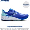 image:imageBrooks Mens Launch 11 Neutral Running Shoe  Road Running ShoesCobaltLimpet Shell