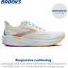 image:imageBrooks Mens Launch 11 Neutral Running Shoe  Road Running ShoesWhiteMurmurBlithe