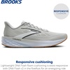 image:imageBrooks Mens Launch 12 Running ShoeOysterWhitePhantom