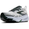 image:imageBrooks Mens Ghost Trail Running ShoeWhiteGreyGreen