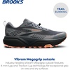image:imageBrooks Womens Cascadia 20 Trail Running ShoeGreyGreyPeach